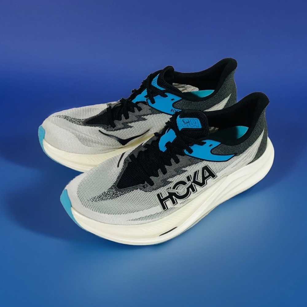 Hoka One One Rocket X 3 Running Shoes 1168724-WBLC Unisex - Picture 2 of 8